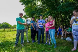 FOTO. Terapie cu ajutorul cailor pentru copiii cu autism din judeţul Satu Mare