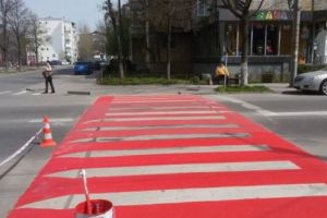 Încă o trecere denivelată în Piteşti