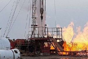 Incendiu la o sondă de lângă Arpechim