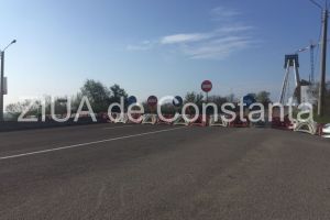 Noi restrictii pe podul de la Agigea. Trei nopti circulatia rutiera pe pod va inchisa pentru toate categoriile de autovehicule