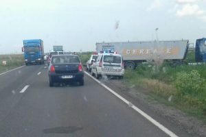 Accident rutier pe DN21 Slobozia – Drajna