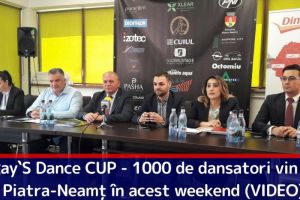 Ray`S Dance CUP – 1000 de dansatori vin la Piatra-Neamţ în acest weekend (conferinţă de presă)