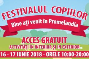 Festivalul copiilor la Promenada Mall