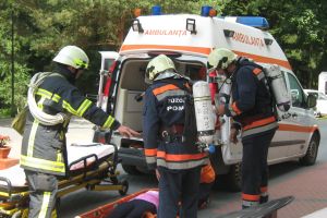 Băile Tuşnad – exerciţiu trimestrial în cazul producerii  unor situaţii de urgenţă