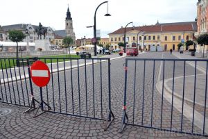 Accesul interzis! Mai multe străzi din zona centrală a Oradiei se închid pentru evenimente sportive şi lucrări