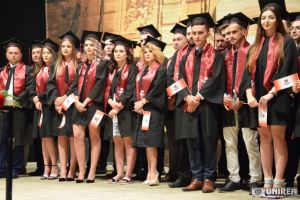 FOTO, VIDEO. Ceremonia de absolvire şi premiere, la Universitatea Tehnică Cluj-Napoca – Extensia Alba Iulia: Primăria le-a oferit cea mai înaltă distincţie pe care municipiul o dăruieşte