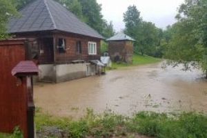DEZASTRU in Barsana dupa o ploaie torentiala (VIDEO)