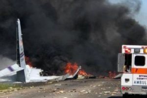 TRAGEDIE în AER! Un AVION s-a prăbuşit, iar PILOTUL a MURIT pe loc. Totul a luat FOC instantaneu