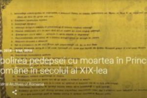 ISTORIA abolirii PEDEPSEI cu MOARTEA de la KISELEFF la CUZA. 170 de ani de la Proclamaţia de la Islaz