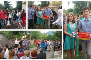 FOTO: Clopoţel de final pentru clasa a VIII-a, la Școala Gimnazială ,,Singidava” Cugir – Absolvenţii au spus adio celor 8 ani de şcoală