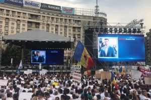 Cazul lui Vlad Cosma, prezentat ca exemplu de abuz al DNA, la mitingul PSD