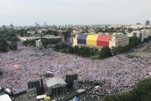 Dragnea la mitingul alb al PSD: 