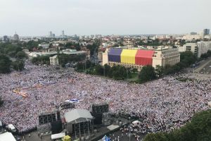 Miting de proportii organizat PSD in Bucuresti: Vrem prosperitate, NU securitate!
