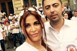 Vlad şi Andreea Cosma, la mitingul PSD: ”Am venit să protestăm împotriva abuzurilor. Reprezentăm Prahova, judeţul unde s-au făcut cele mai multe abuzuri”