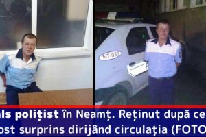 Fals poliţist în Neamţ. Reţinut după ce a fost surprins dirijând circulaţia (FOTO)