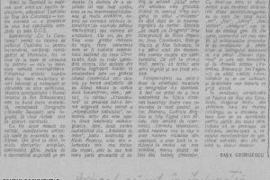 Articol ziarul Informatia, 1959