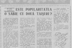 Articol ziarul Delta