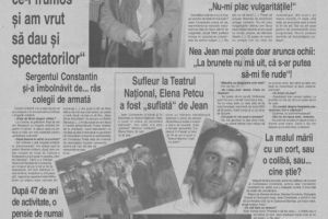 Articol ziarul Cuget Liber, 2000