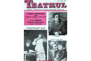 TEATRUL nr. 4 aprilie 1974