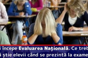 Luni, 11 iunie, începe Evaluarea Naţională. Ce trebuie să ştie elevii când se prezintă la examen