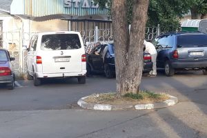 Descoperire macabră pe esplanada Sălii Sporturilor