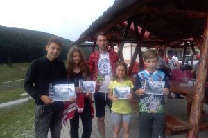 Locul III la orientare turistică