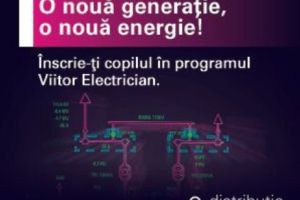 E-Distribuţie Muntenia oferă şcolarizare şi burse pentru tinerii care vor să lucreze în industria energetică