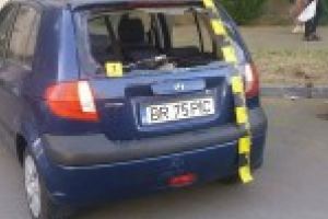 FOTO: Un barbat a ajuns la spital dupa ce a fost lovit de o soferita neatenta