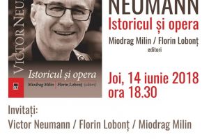 Victor Neumann, in centrul unui volum care va fi lansat la Timisoara