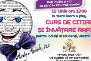 Curs de citire şi învăţare rapidă pentru adulţi şi studenţi