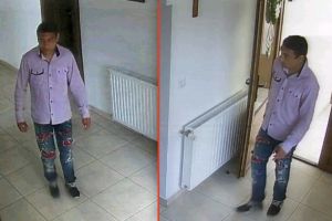 FOTO Un hoţ face ravagii prin pensiuni şi hoteluri la Sibiu. Îl ştie cineva?