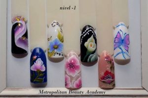 Curs One Stroke de pictură pe unghii