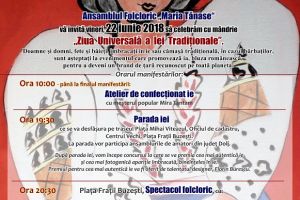 Ansamblul Folcloric „Maria Tănase”: CRAIOVA SE IMBRACĂ ÎN IE