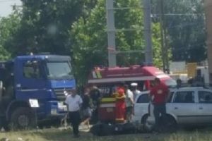 Motociclist rănit grav pe strada Barajului din Târgu-Mureş