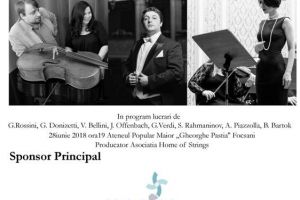 Artişti de marcă vor evolua pe scena de la Focşani, într-un recital de excepţie