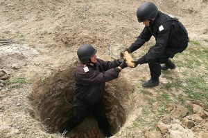 Un întreg arsenal de muniţie neexplodată a fost găsit la Ciobănuş