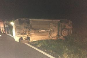 Judetul Constanta. Accident rutier grav. Cinci victime. Au fost implicate doua autoturisme. Unul s-a rasturnat (galerie foto) 