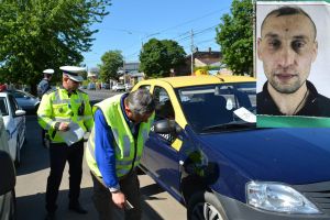 Violator periculos, prins de poliţişti