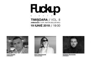 Experienta esecului, povestita la a opta editie a Fuckup Nights