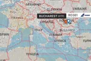 Un avion TAROM a fost intors din drum pe Aeroportul Henri Coanda. De ce  afost luata aceasta decizie