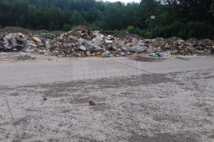 Gunoi menajer, inclusiv un purceluş mort, abandonat pe marginea unui drum din Remezău - ...