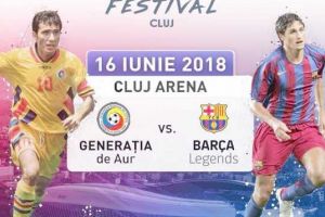 Sport Festival, la Cluj-Napoca, între 14 şi 17 iunie | Pe „Cluj Arena”, Generaţia de Aur – Barca Legends