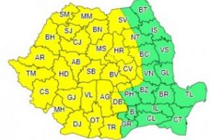 Nu-ţi uita umbrela acasă! ANM anunţă COD GALBEN de vreme rea în aproape toată ţara, iar Clujul este afectat