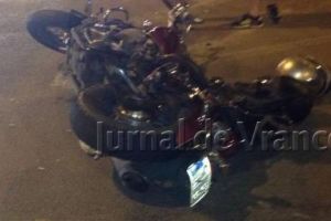 Motociclist octogenar, accidentat la Adjud