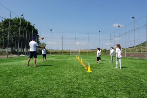 Teren sintetic, inaugurat la Lechinţa. Romeo Florian: Obiectiv care întregeşte investiţiile în sport