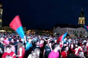 Bucurie în Piaţa Unirii! CSM Oradea este din nou campioana României la baschet! (FOTO)