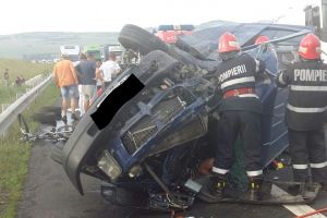 Starea răniţilor din accidentul mortal de pe A1, Sibiu – Sebeş. Unul e sibian