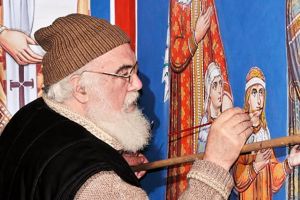 Pictorul de biserici Mihai Moroşan s-a mutat la Ceruri