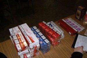 Barbat cercetat penal, dupa ce a fost prins cu noua cartuse cu tigari de contrabanda