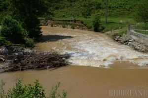 Cod galben de inundaţii pe râurile din Bihor